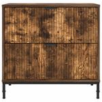 Casa si Gradina - Mobilier - Comode si corpuri - Noptiere - Noptiera Stejar afumat 63.5 x 36 x 61 cm Lemn compozit - Infinity.ro