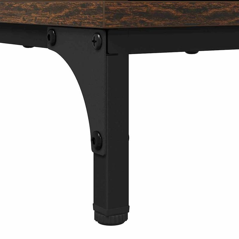 Casa si Gradina - Mobilier - Comode si corpuri - Noptiere - Noptiera Stejar afumat 63.5 x 36 x 61 cm Lemn compozit - Infinity.ro