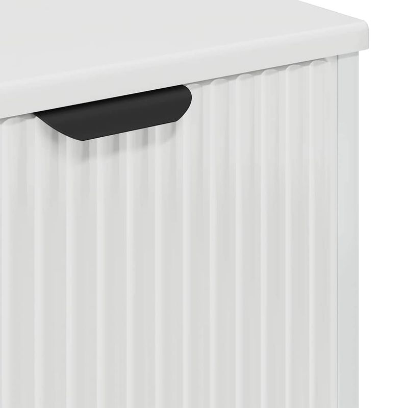 Casa si Gradina - Mobilier - Mobilier baie - Comode baie - Comoda pentru Chiuveta de Baie cu depozitare Alb foarte lucios - Infinity.ro