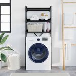 Electronice si Electrocasnice - Masini de spalat vase - Accesorii masini de spalat vase - Raft pentru masina de spalat 67 x 25 x 163 cm Lemn compozit - Infinity.ro