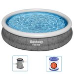 Casa si Gradina - Gradina si terasa - Piscine si accesorii - Piscine - Bestway Set de piscina rotunda, 366x76 cm - Infinity.ro