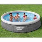 Casa si Gradina - Gradina si terasa - Piscine si accesorii - Piscine - Bestway Set de piscina rotunda, 366x76 cm - Infinity.ro