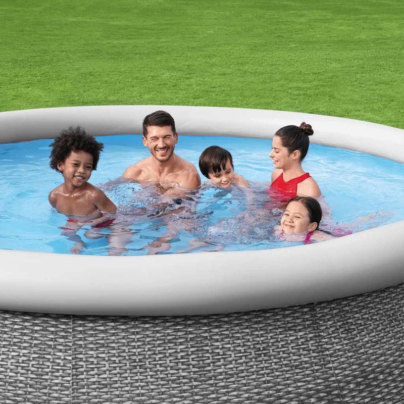 Casa si Gradina - Gradina si terasa - Piscine si accesorii - Piscine - Bestway Set de piscina rotunda, 366x76 cm - Infinity.ro