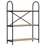 Casa si Gradina - Mobilier - Biblioteci si rafturi - Biblioteci - Raft pentru carti stejar artizanal 80 x 30 x 109 cm - Infinity.ro