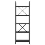 Casa si Gradina - Mobilier - Biblioteci si rafturi - Biblioteci - Raft pentru carti Stejar negru 60 x 30 x 183 cm Lemn compozit - Infinity.ro