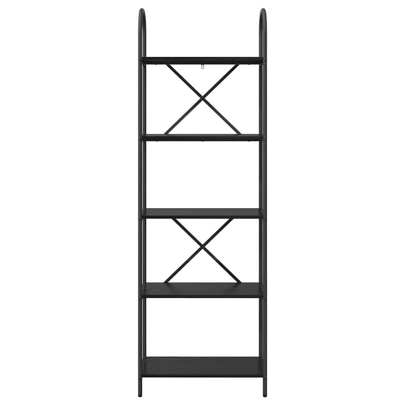 Casa si Gradina - Mobilier - Biblioteci si rafturi - Biblioteci - Raft pentru carti Stejar negru 60 x 30 x 183 cm Lemn compozit - Infinity.ro