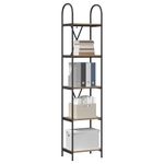 Casa si Gradina - Mobilier - Biblioteci si rafturi - Biblioteci - Raft pentru carti stejar artizanal 40 x 30 x 183 cm - Infinity.ro