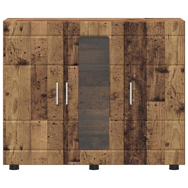 Casa si Gradina - Mobilier - Seturi de mobilier - Seturi living - Bufet cu raft Lemn vechi 55.5 x 29 x 100 cm Lemn compozit - Infinity.ro