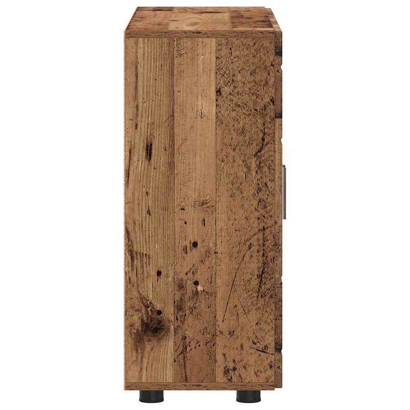 Casa si Gradina - Mobilier - Seturi de mobilier - Seturi living - Bufet cu raft Lemn vechi 55.5 x 29 x 100 cm Lemn compozit - Infinity.ro