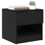 Casa si Gradina - Mobilier - Comode si corpuri - Noptiere - Dulap de pat 2 pcs Stejar negru 40 x 39 x 40 cm Lemn compozit - Infinity.ro