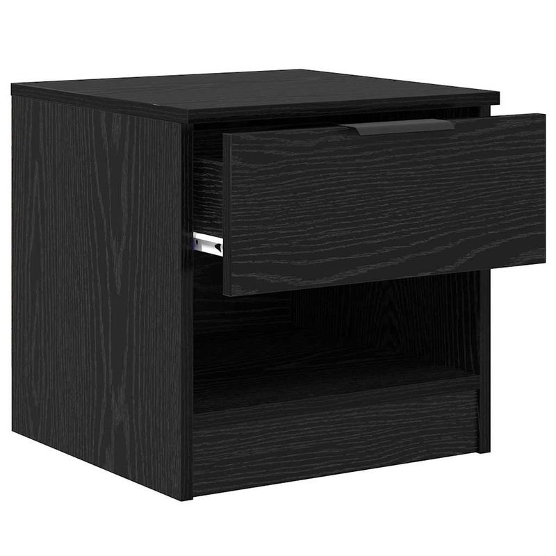 Casa si Gradina - Mobilier - Comode si corpuri - Noptiere - Dulap de pat 2 pcs Stejar negru 40 x 39 x 40 cm Lemn compozit - Infinity.ro