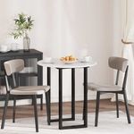 Casa si Gradina - Constructii - Lemn constructii - Placi lemn - Placa de masa Alb foarte lucios 70 x 70 x 1.5 cm Lemn compozit - Infinity.ro