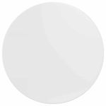 Casa si Gradina - Constructii - Lemn constructii - Placi lemn - Placa de masa Alb foarte lucios 70 x 70 x 1.5 cm Lemn compozit - Infinity.ro