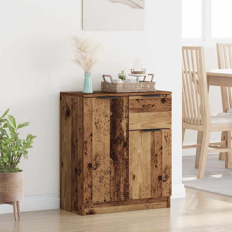 Casa si Gradina - Mobilier - Comode si corpuri - Comode - Bufet cu sertar Lemn vechi 60 x 30 x 70 cm Lemn compozit - Infinity.ro