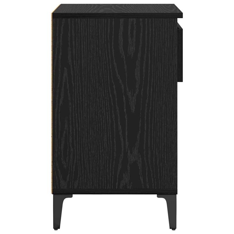 Casa si Gradina - Mobilier - Organizare si depozitare - Organizator incaltaminte - Dulap pentru pantofi cu sertar Stejar negru 102 x 36 x 60 cm - Infinity.ro
