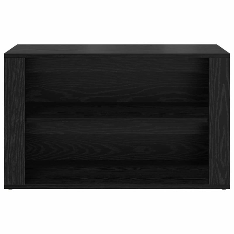 Casa si Gradina - Mobilier - Organizare si depozitare - Organizator incaltaminte - Raft pentru incaltaminte cu raft Stejar negru 75 x 35 x 45 cm - Infinity.ro