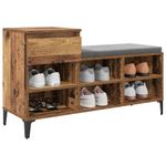 Casa si Gradina - Mobilier - Organizare si depozitare - Organizator incaltaminte - Dulap pentru pantofi Lemn vechi 102 x 36 x 60 cm Lemn compozit - Infinity.ro