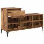 Casa si Gradina - Mobilier - Organizare si depozitare - Organizator incaltaminte - Dulap pentru pantofi Lemn vechi 102 x 36 x 60 cm Lemn compozit - Infinity.ro