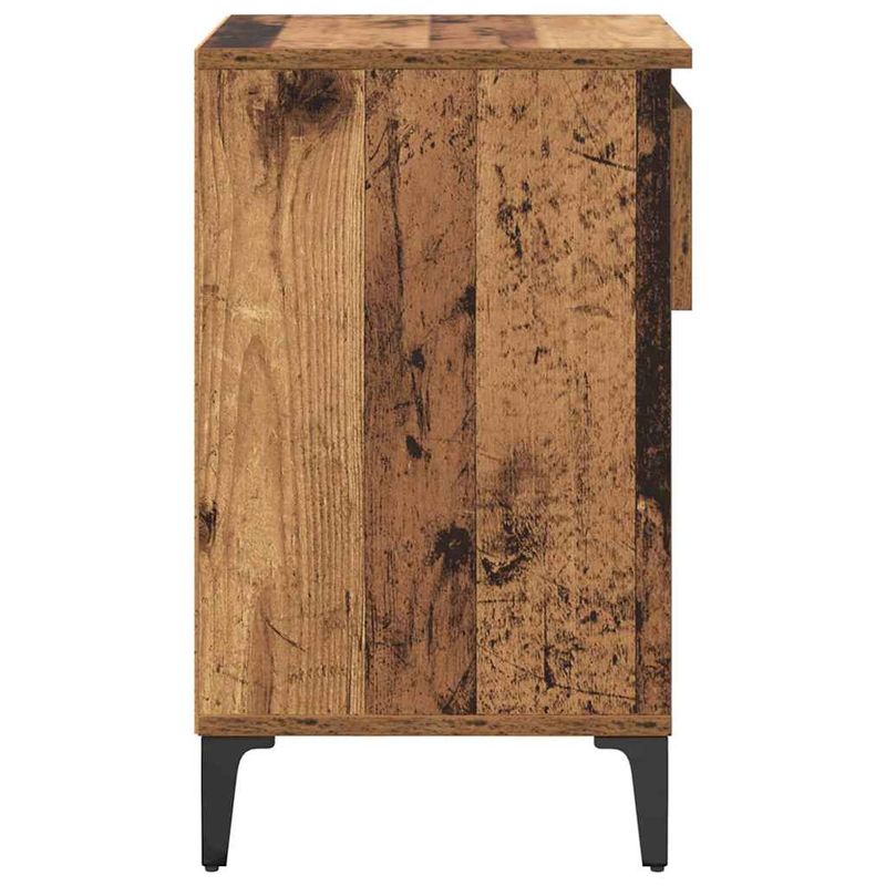Casa si Gradina - Mobilier - Organizare si depozitare - Organizator incaltaminte - Dulap pentru pantofi Lemn vechi 102 x 36 x 60 cm Lemn compozit - Infinity.ro