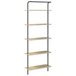 Casa si Gradina - Mobilier - Biblioteci si rafturi - Biblioteci - Raft pentru carti Stejar sonoma 60 x 24 x 168 cm Lemn compozit - Infinity.ro