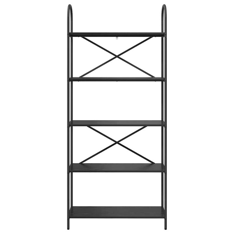 Casa si Gradina - Mobilier - Biblioteci si rafturi - Biblioteci - Raft pentru carti Stejar negru 80 x 30 x 183 cm Lemn compozit - Infinity.ro