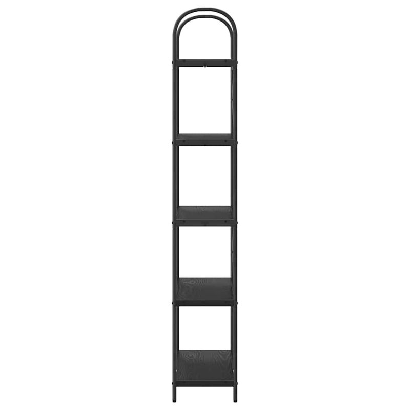 Casa si Gradina - Mobilier - Biblioteci si rafturi - Biblioteci - Raft pentru carti Stejar negru 80 x 30 x 183 cm Lemn compozit - Infinity.ro