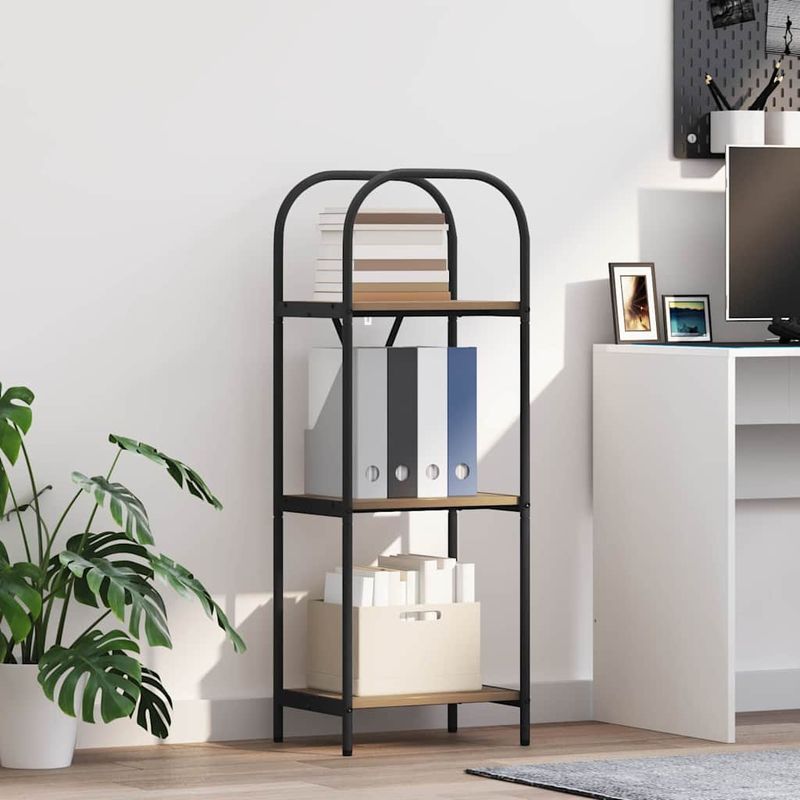 Casa si Gradina - Mobilier - Biblioteci si rafturi - Biblioteci - Raft pentru carti stejar artizanal 40 x 30 x 109 cm - Infinity.ro