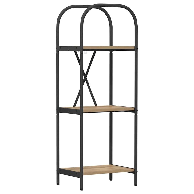 Casa si Gradina - Mobilier - Biblioteci si rafturi - Biblioteci - Raft pentru carti stejar artizanal 40 x 30 x 109 cm - Infinity.ro