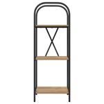 Casa si Gradina - Mobilier - Biblioteci si rafturi - Biblioteci - Raft pentru carti stejar artizanal 40 x 30 x 109 cm - Infinity.ro