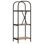 Casa si Gradina - Mobilier - Biblioteci si rafturi - Biblioteci - Raft pentru carti stejar artizanal 40 x 30 x 109 cm - Infinity.ro