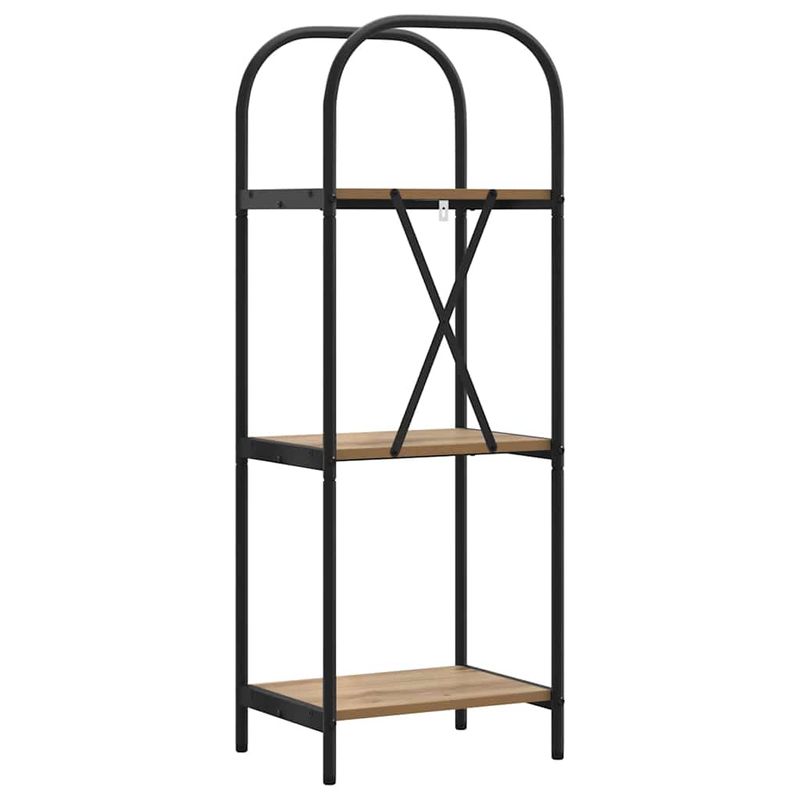Casa si Gradina - Mobilier - Biblioteci si rafturi - Biblioteci - Raft pentru carti stejar artizanal 40 x 30 x 109 cm - Infinity.ro