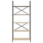 Casa si Gradina - Mobilier - Biblioteci si rafturi - Biblioteci - Raft pentru carti Stejar sonoma 80 x 30 x 183 cm Lemn compozit - Infinity.ro