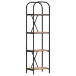 Casa si Gradina - Mobilier - Biblioteci si rafturi - Biblioteci - Raft pentru carti stejar artizanal 40 x 30 x 146 cm - Infinity.ro