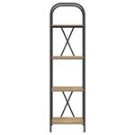 Casa si Gradina - Mobilier - Biblioteci si rafturi - Biblioteci - Raft pentru carti stejar artizanal 40 x 30 x 146 cm - Infinity.ro