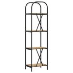 Casa si Gradina - Mobilier - Biblioteci si rafturi - Biblioteci - Raft pentru carti stejar artizanal 40 x 30 x 146 cm - Infinity.ro