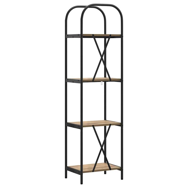 Casa si Gradina - Mobilier - Biblioteci si rafturi - Biblioteci - Raft pentru carti stejar artizanal 40 x 30 x 146 cm - Infinity.ro
