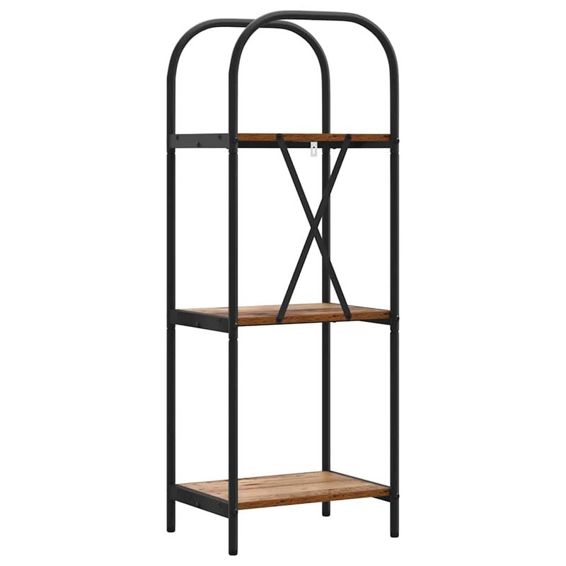 Casa si Gradina - Mobilier - Biblioteci si rafturi - Biblioteci - Raft pentru carti Lemn vechi 40 x 30 x 109 cm Lemn compozit - Infinity.ro