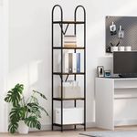 Casa si Gradina - Mobilier - Biblioteci si rafturi - Biblioteci - Raft pentru carti Lemn vechi 40 x 30 x 183 cm Lemn compozit - Infinity.ro