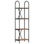 Casa si Gradina - Mobilier - Biblioteci si rafturi - Biblioteci - Raft pentru carti Lemn vechi 40 x 30 x 146 cm Lemn compozit - Infinity.ro