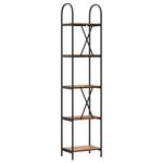 Casa si Gradina - Mobilier - Biblioteci si rafturi - Biblioteci - Raft pentru carti Lemn vechi 40 x 30 x 183 cm Lemn compozit - Infinity.ro