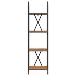 Casa si Gradina - Mobilier - Biblioteci si rafturi - Biblioteci - Raft pentru carti Lemn vechi 40 x 30 x 146 cm Lemn compozit - Infinity.ro
