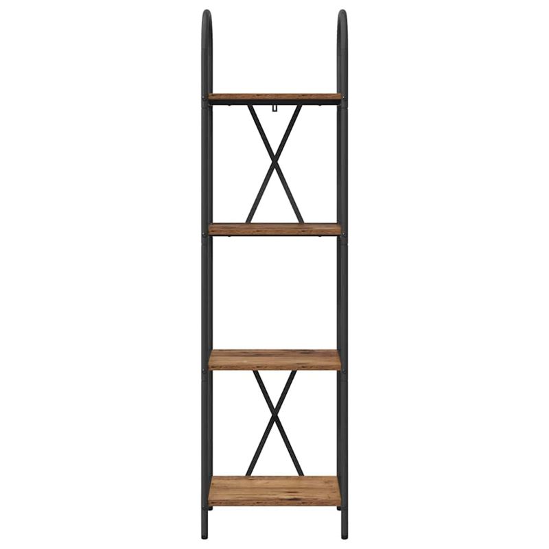 Casa si Gradina - Mobilier - Biblioteci si rafturi - Biblioteci - Raft pentru carti Lemn vechi 40 x 30 x 146 cm Lemn compozit - Infinity.ro
