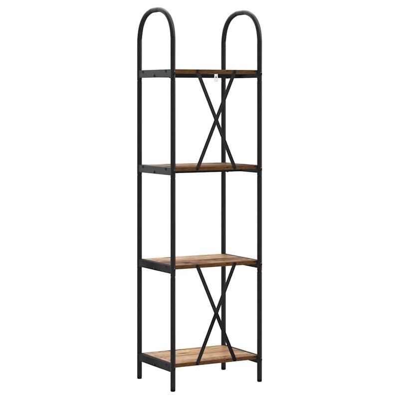 Casa si Gradina - Mobilier - Biblioteci si rafturi - Biblioteci - Raft pentru carti Lemn vechi 40 x 30 x 146 cm Lemn compozit - Infinity.ro