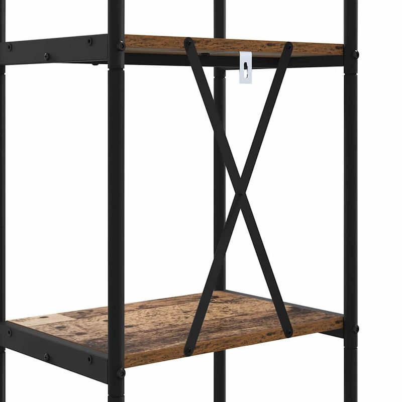 Casa si Gradina - Mobilier - Biblioteci si rafturi - Biblioteci - Raft pentru carti Lemn vechi 40 x 30 x 146 cm Lemn compozit - Infinity.ro