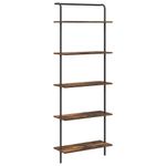 Casa si Gradina - Mobilier - Biblioteci si rafturi - Biblioteci - Raft pentru carti Stejar afumat 60 x 24 x 168 cm Lemn compozit - Infinity.ro