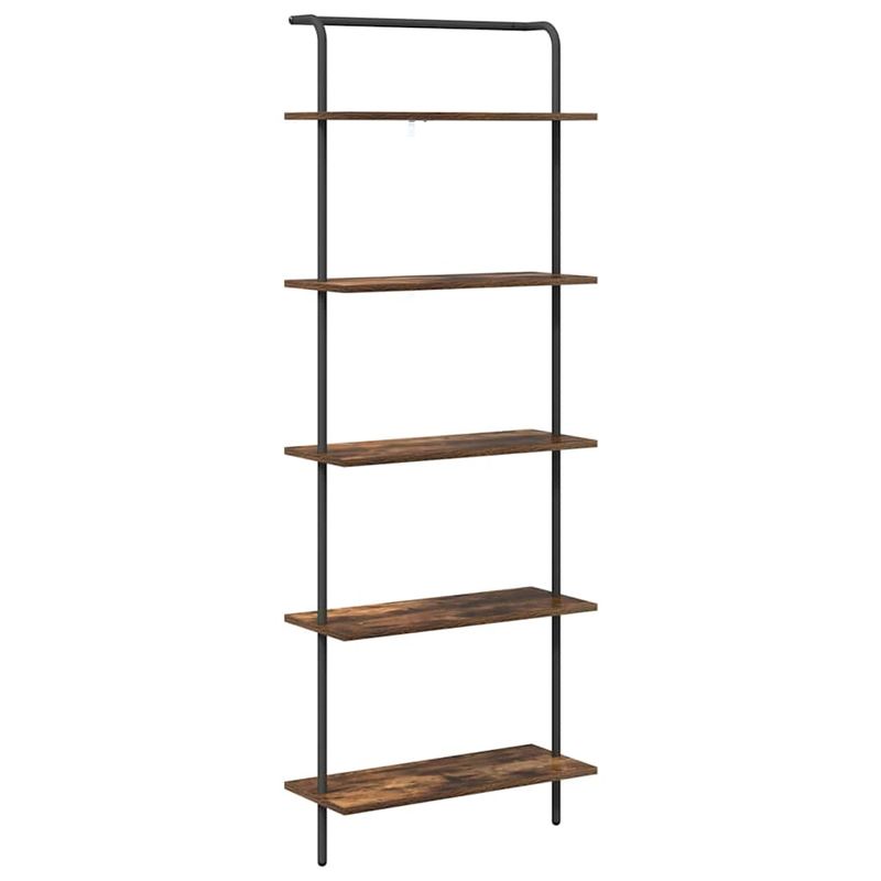 Casa si Gradina - Mobilier - Biblioteci si rafturi - Biblioteci - Raft pentru carti Stejar afumat 60 x 24 x 168 cm Lemn compozit - Infinity.ro