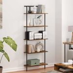 Casa si Gradina - Mobilier - Biblioteci si rafturi - Biblioteci - Raft pentru carti Stejar afumat 60 x 24 x 168 cm Lemn compozit - Infinity.ro