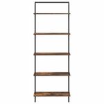Casa si Gradina - Mobilier - Biblioteci si rafturi - Biblioteci - Raft pentru carti Stejar afumat 60 x 24 x 168 cm Lemn compozit - Infinity.ro