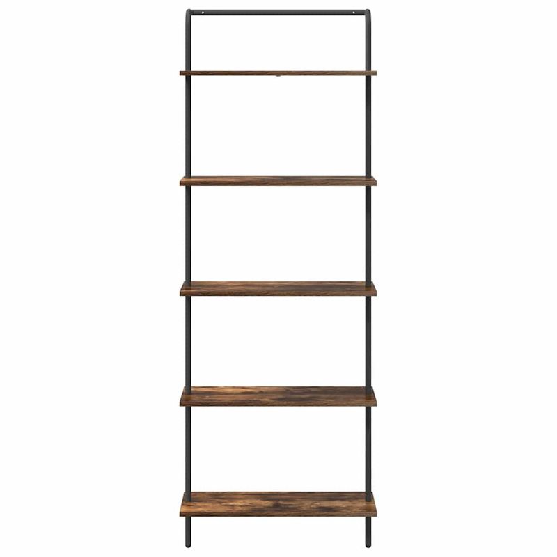Casa si Gradina - Mobilier - Biblioteci si rafturi - Biblioteci - Raft pentru carti Stejar afumat 60 x 24 x 168 cm Lemn compozit - Infinity.ro