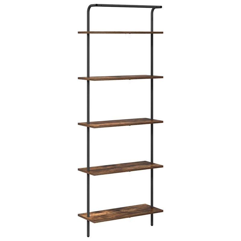 Casa si Gradina - Mobilier - Biblioteci si rafturi - Biblioteci - Raft pentru carti Stejar afumat 60 x 24 x 168 cm Lemn compozit - Infinity.ro